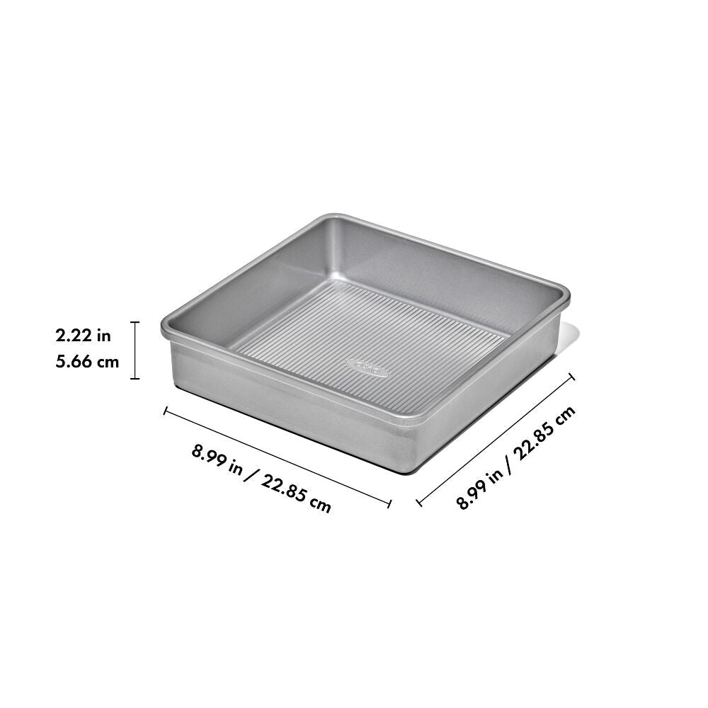 Nonstick Pro Clear Coated 9 In Square Cake Pan L0