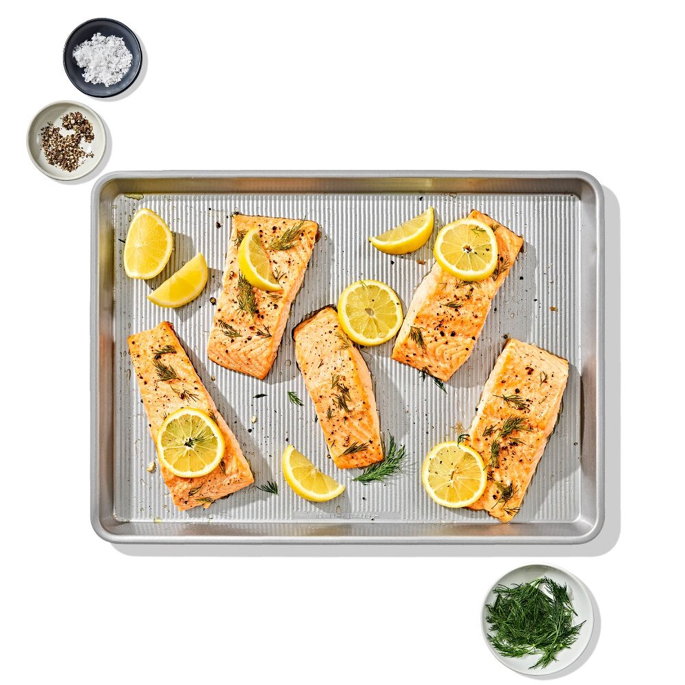 Non-Stick Pro Clear Coated Half Sheet Pan H6