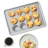 Nonstick Pro Clear Coated 12 Cup Muffin Pan C1