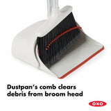 Large Sweep Set with Extendable Broom X6