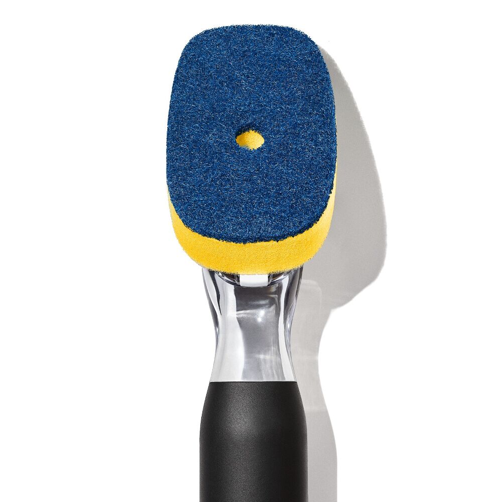 Soap Dispensing Dish Scrub R4