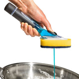 Soap Dispensing Dish Scrub R4