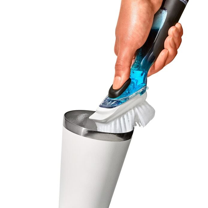 Soap Dispensing Dish Brush Q7