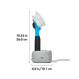 Soap Dispensing Dish Brush Storage Set G7