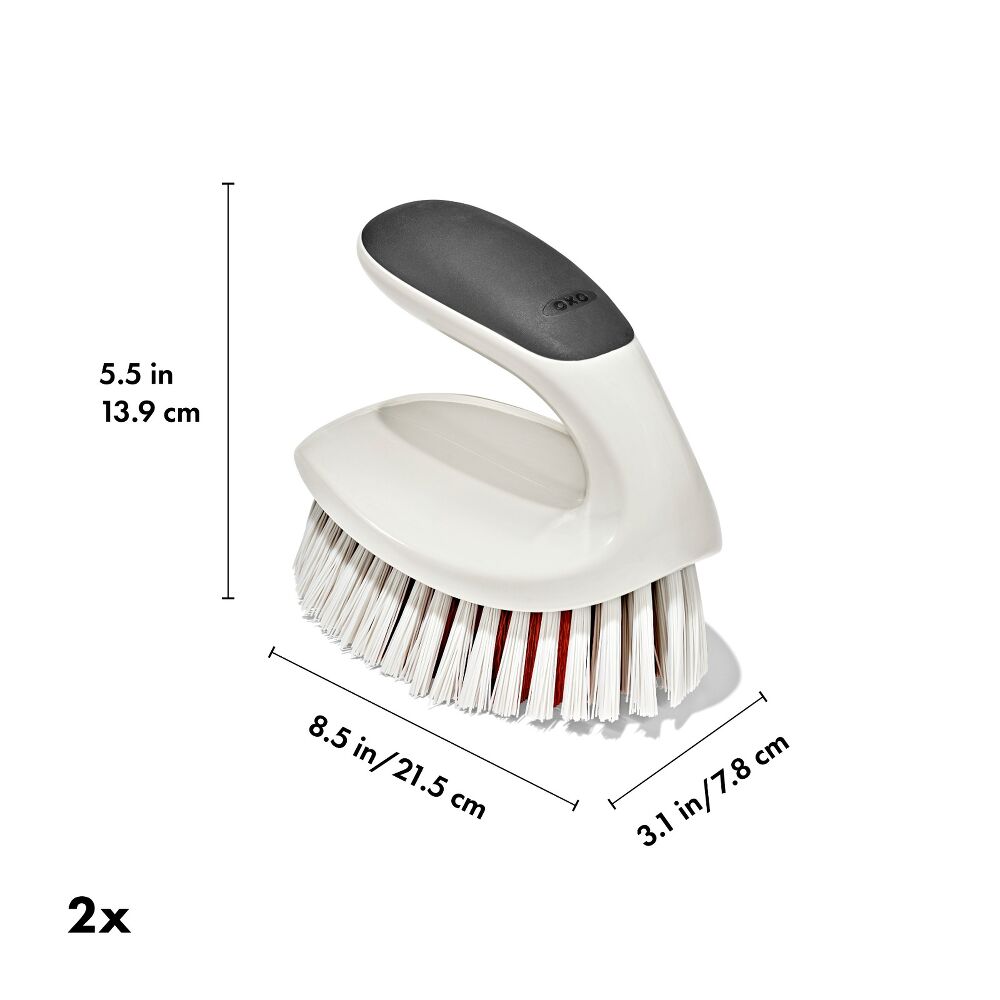All-Purpose Scrub Brush 2-Pack D8