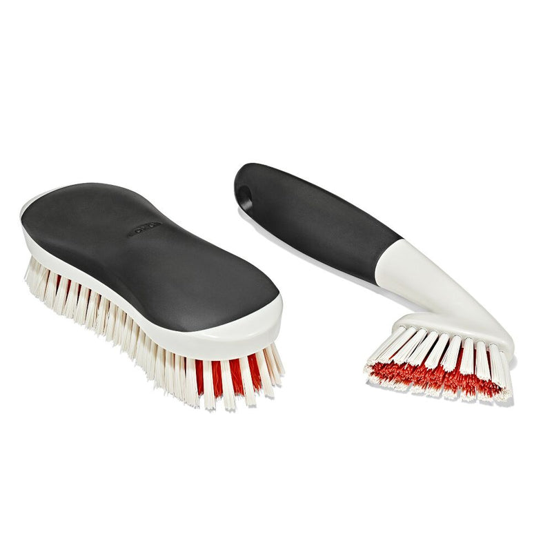 Grout Brush & Heavy Duty Scrub Brush Combo Set R3