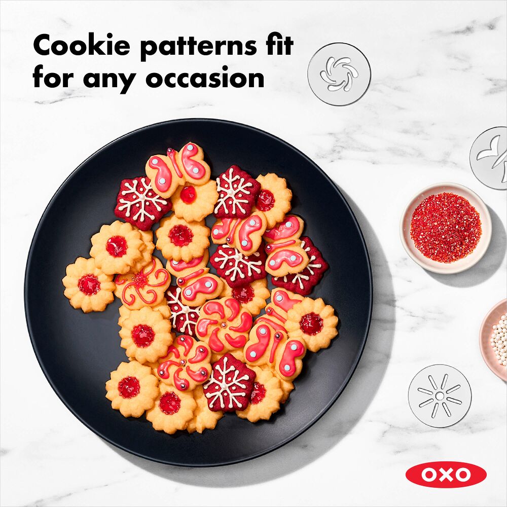 14-Piece Cookie Press Set L7