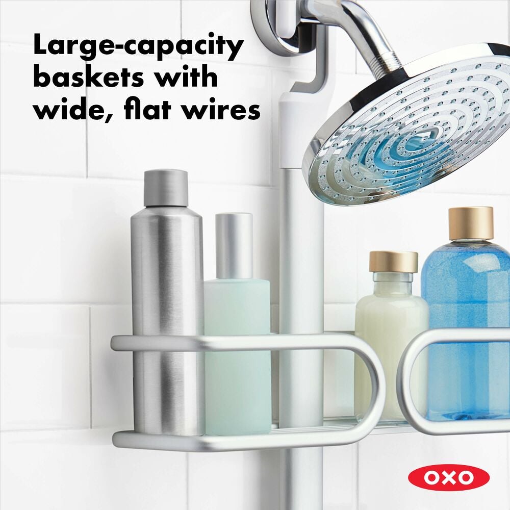 Aluminum 3-Tier Shower Caddy C9