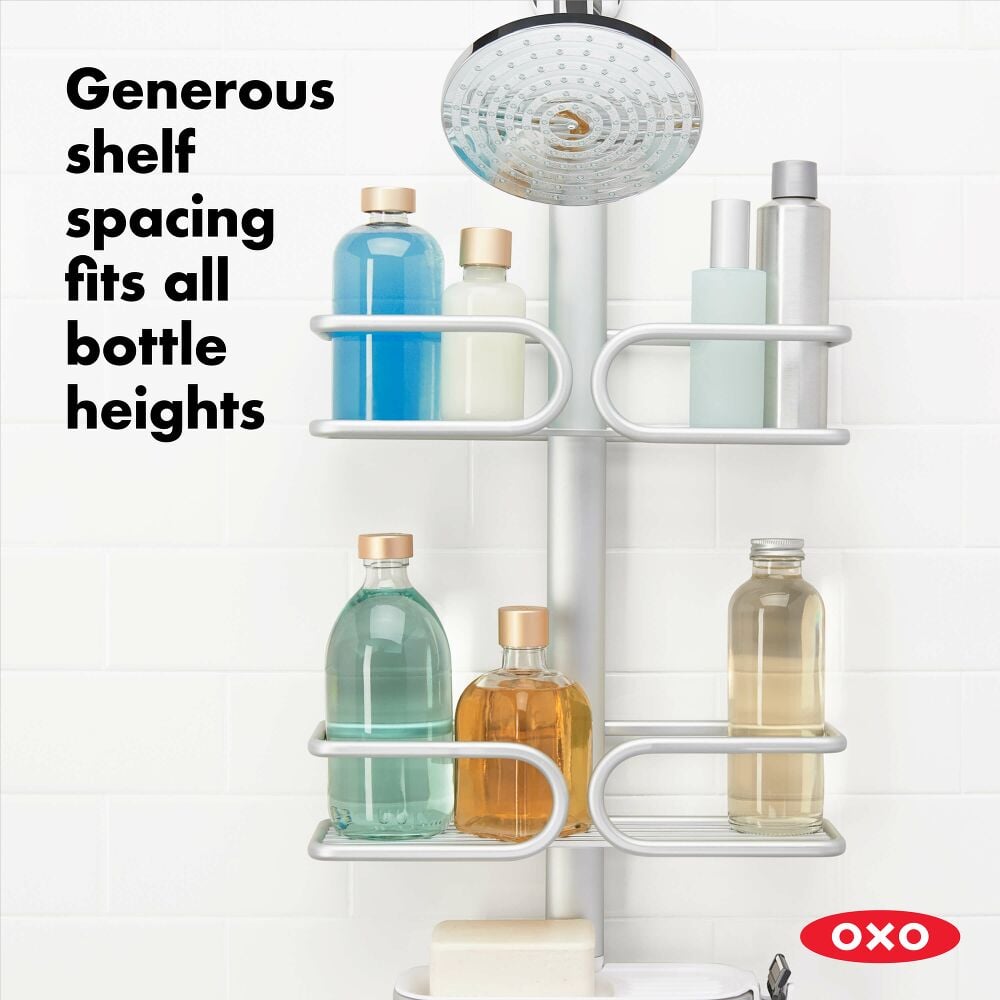 Aluminum 3-Tier Shower Caddy C9