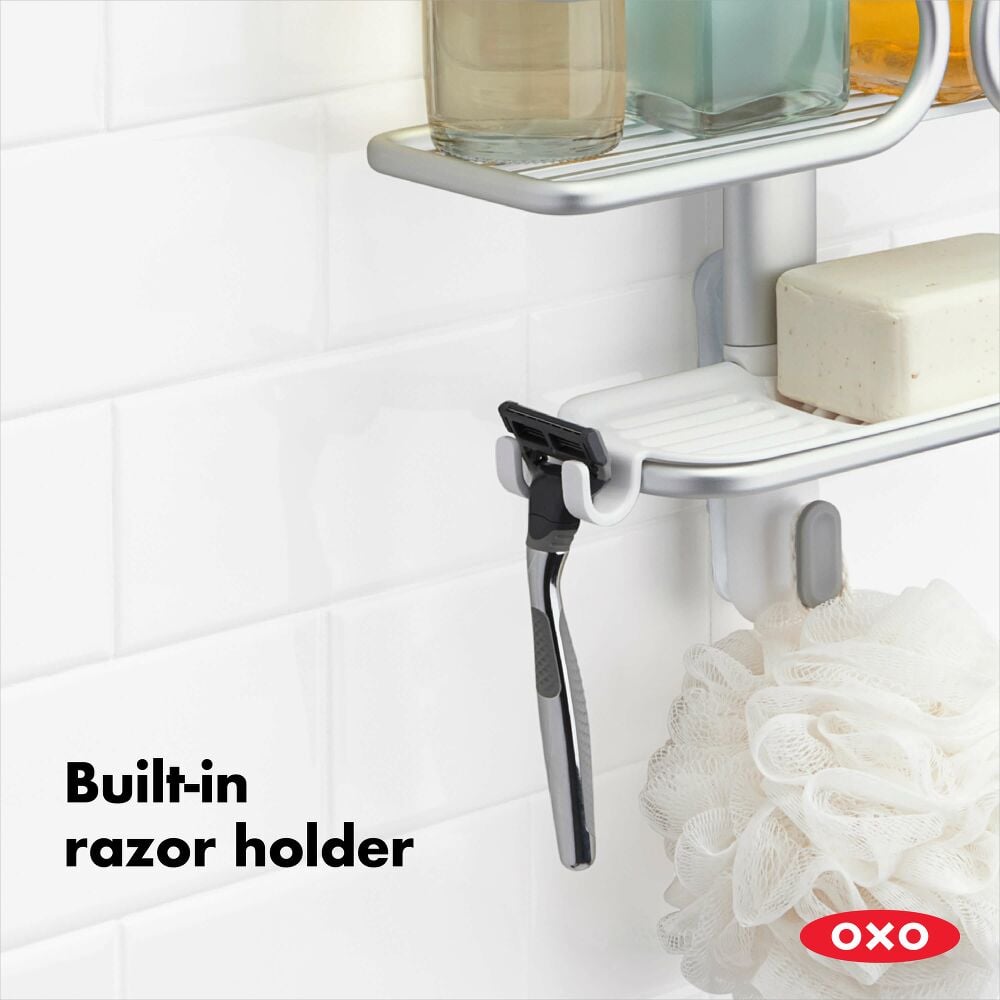 Aluminum 3-Tier Shower Caddy C9