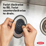 2-in-1 Silicone Sink Strainer with Stopper S4