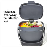 Easy-Clean Compost Bin - 1.75 Gal F9