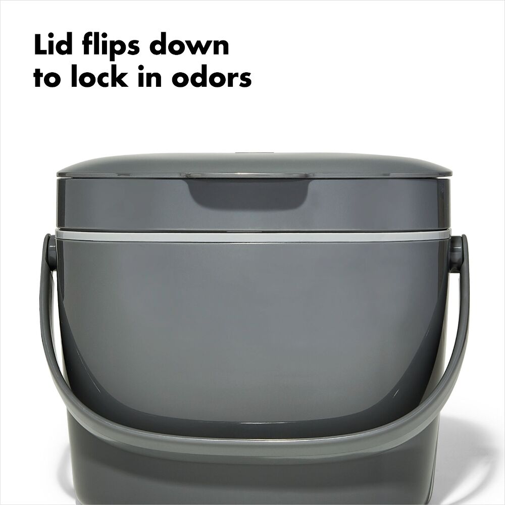 Easy-Clean Compost Bin - 1.75 Gal F9