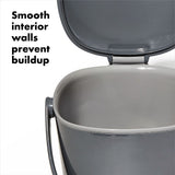 Easy-Clean Compost Bin - 0.75 Gal V7
