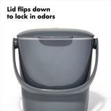 Easy-Clean Compost Bin - 0.75 Gal V7