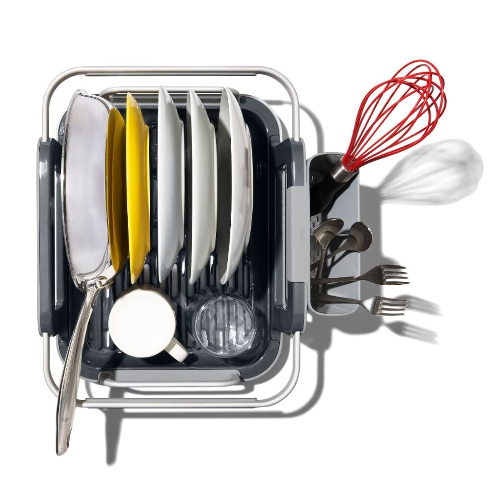 Over-the-sink Aluminum Dish Rack L1