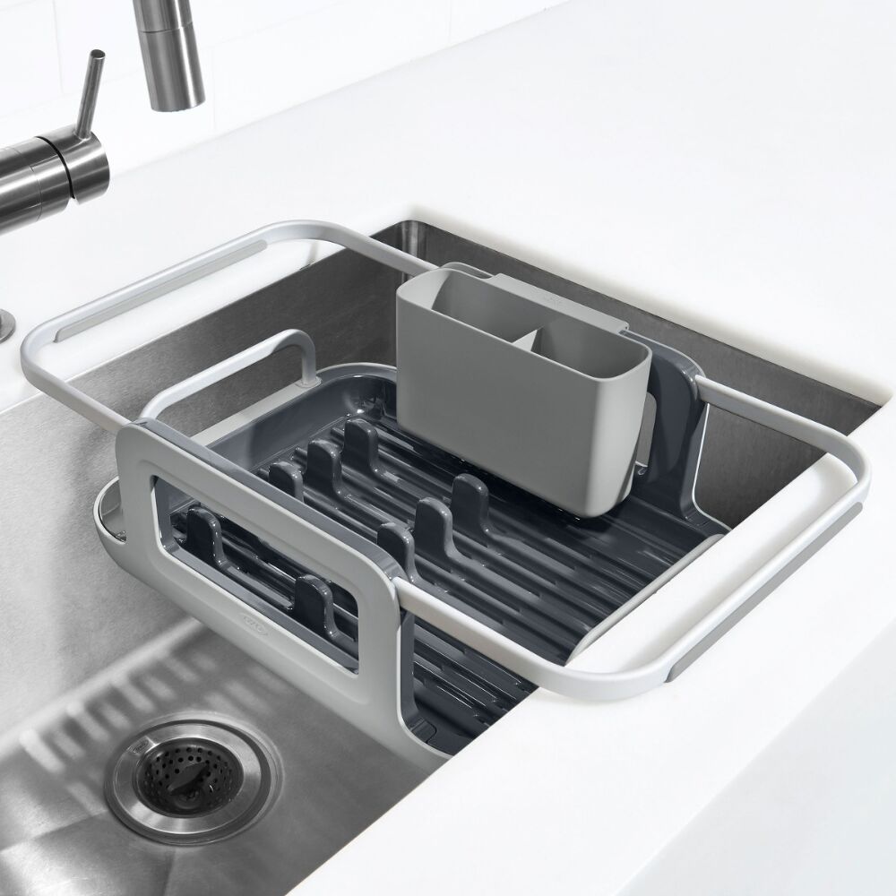 Over-the-sink Aluminum Dish Rack L1