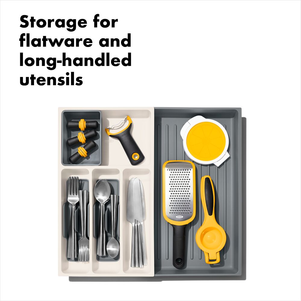 OXO Good Grips Expandable Utensil Drawer Organizer S2