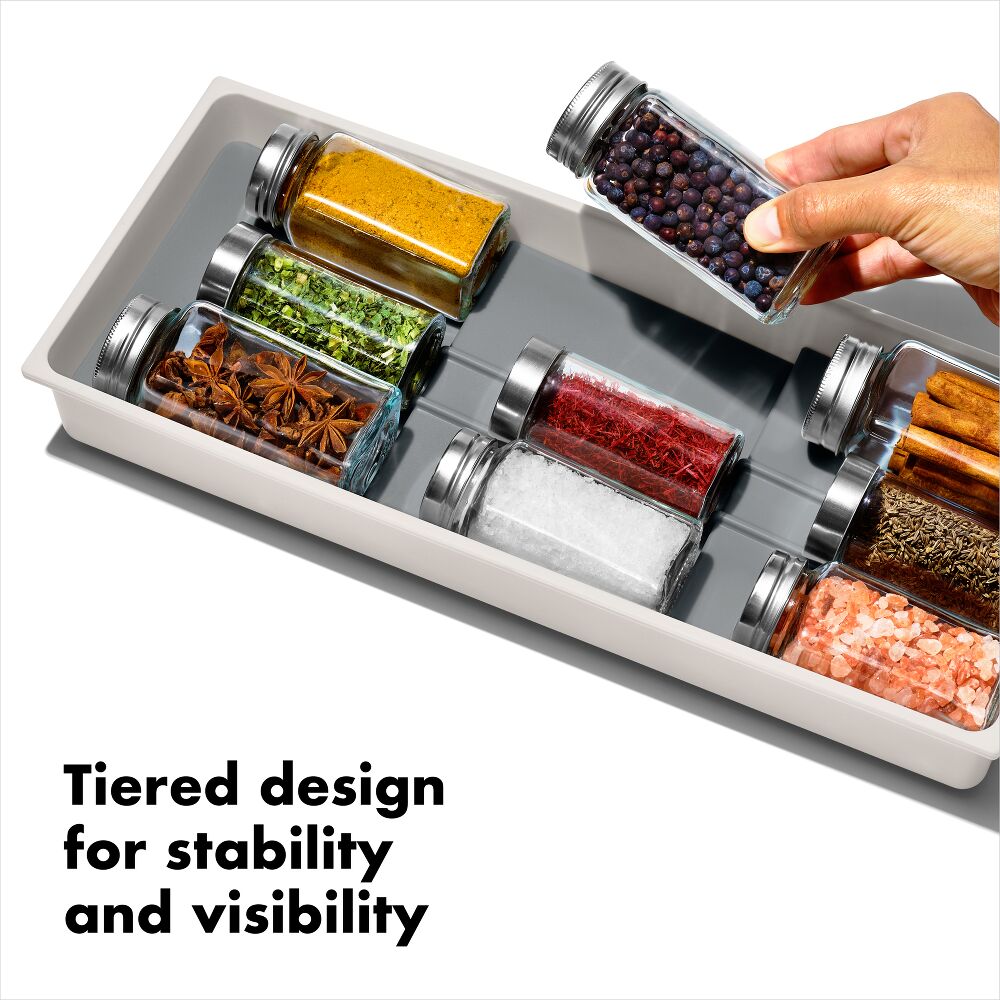 Compact Spice Drawer Organizer I1