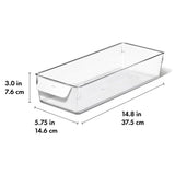 Refrigerator Storage Bin 5 In X 14 In D8