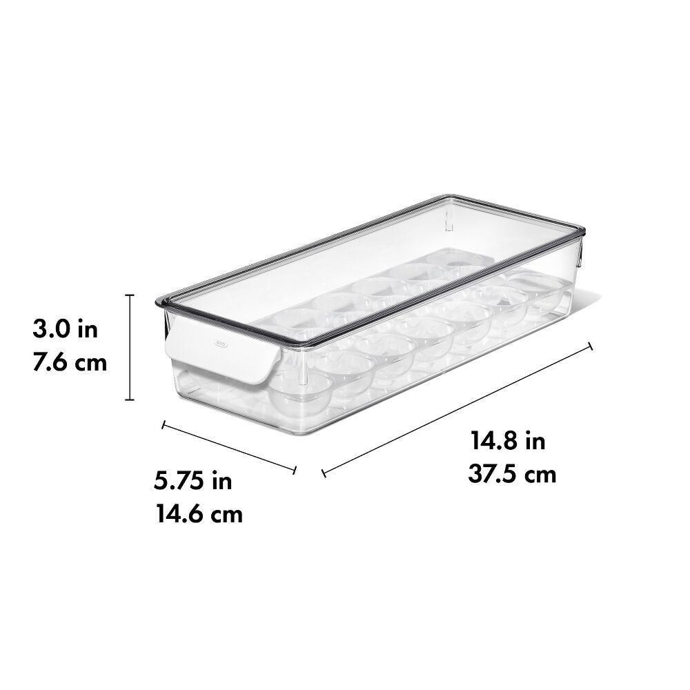 Refrigerator Egg Bin With Removable Tray O1
