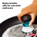 Soap Dispensing Palm Brush R8