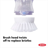 Soap Dispensing Palm Brush R8