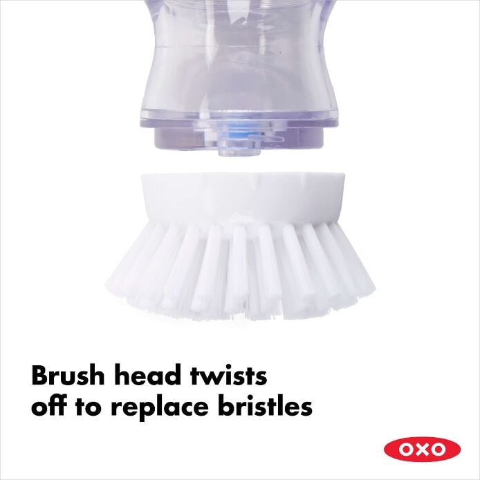 Soap Dispensing Palm Brush R8
