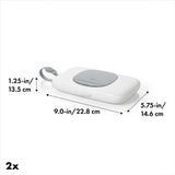 OXO TOT 2-Pack On-the-Go Wipes Dispenser, Gray S6