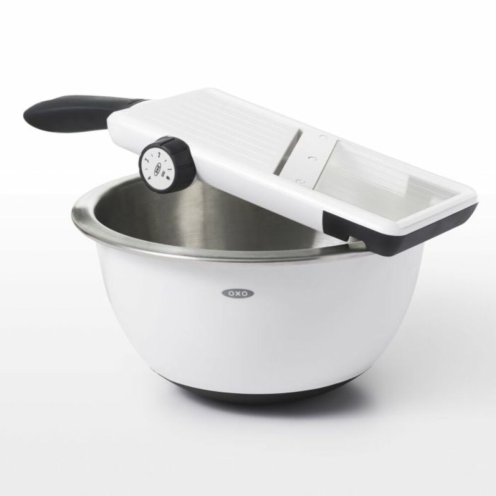 Large Adjustable Hand-Held Mandoline Slicer U7