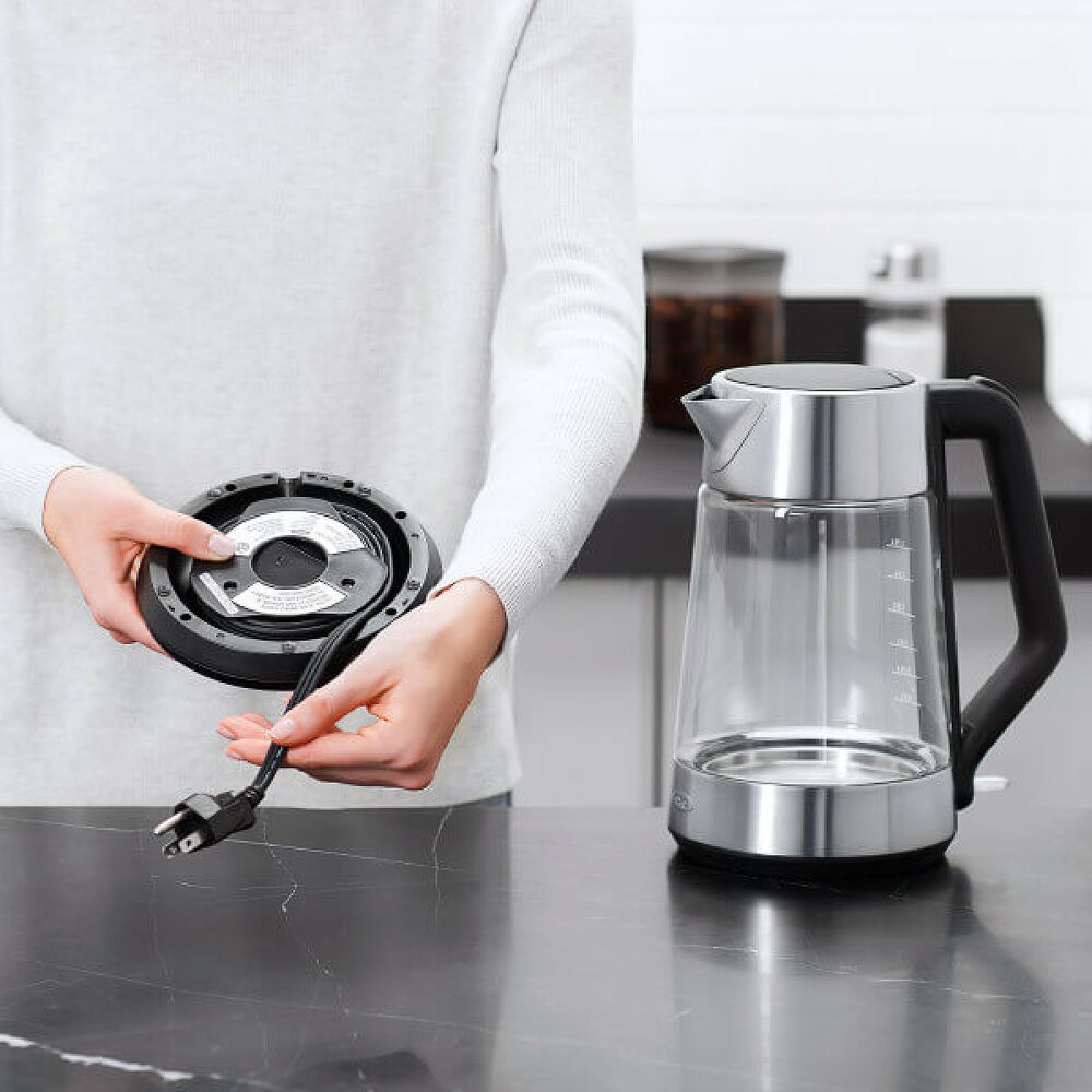 Cordless Glass Electric Kettle W1