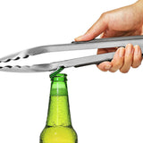 OXO Outdoor 10.5in Camp Stove Tongs with Bottle Opener B1