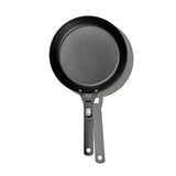 Carbon Steel With Removable Handle 10in Pan G8