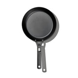 Carbon Steel With Removable Handle 10in Pan G8