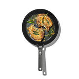 Outdoor 12-inch Carbon Steel Pan with Removable Handle T7
