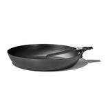 Outdoor 12-inch Carbon Steel Pan with Removable Handle T7