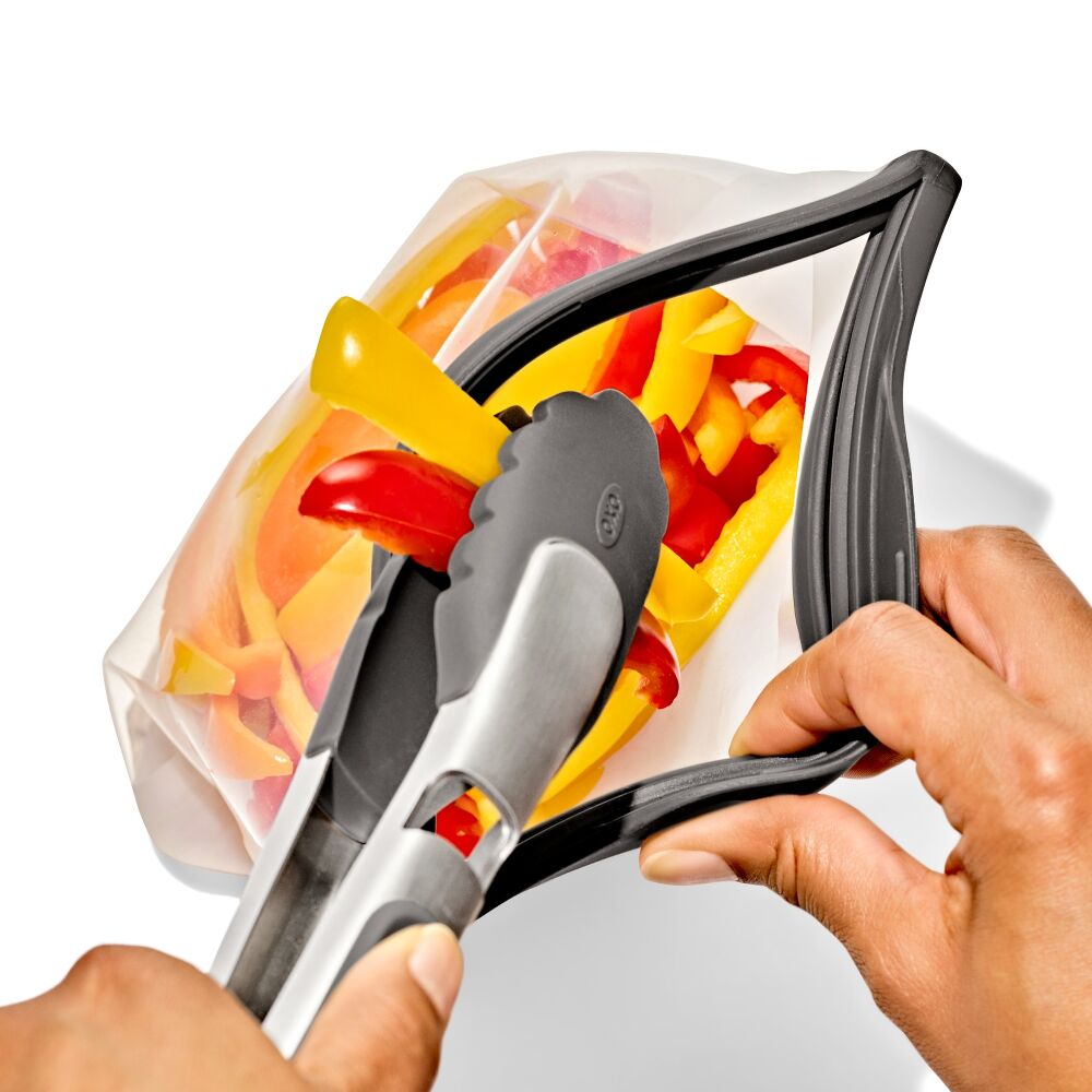 Outdoor Silicone Reusable Stand Up Bag Quart (32 oz) K8
