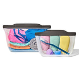 Outdoor Silicone Reusable Stand Up Bag Half Gallon (64 oz) V6