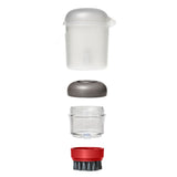 Outdoor Soap Dispensing Dish Brush with Storage Case S2