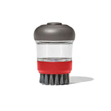 Outdoor Soap Dispensing Dish Brush with Storage Case S2