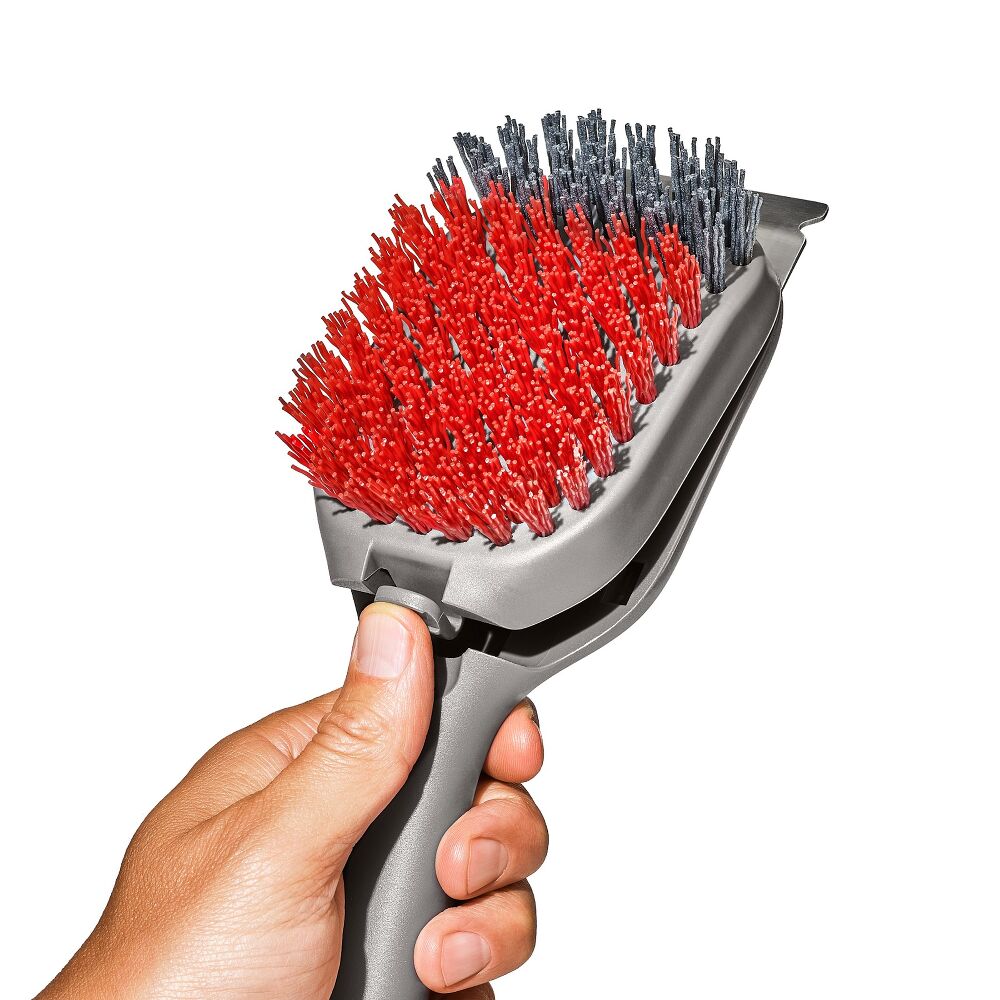Outdoor Nylon Grill Brush Set of 2 Replacement Heads R8