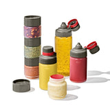 Outdoor 7-Piece Spice Shaker & Squeeze Bottle Set G8
