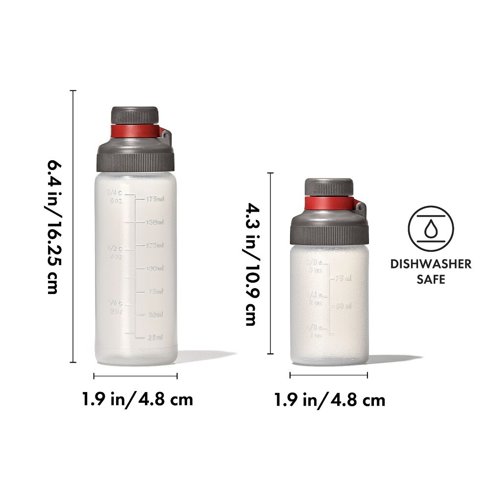 Outdoor 7-Piece Spice Shaker & Squeeze Bottle Set G8