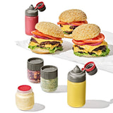 Outdoor 7-Piece Spice Shaker & Squeeze Bottle Set G8