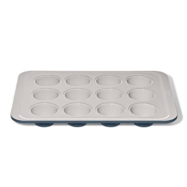 Non-Stick Pro Ceramic Coated Metal Bakeware 12 Cup Muffin Pan T7