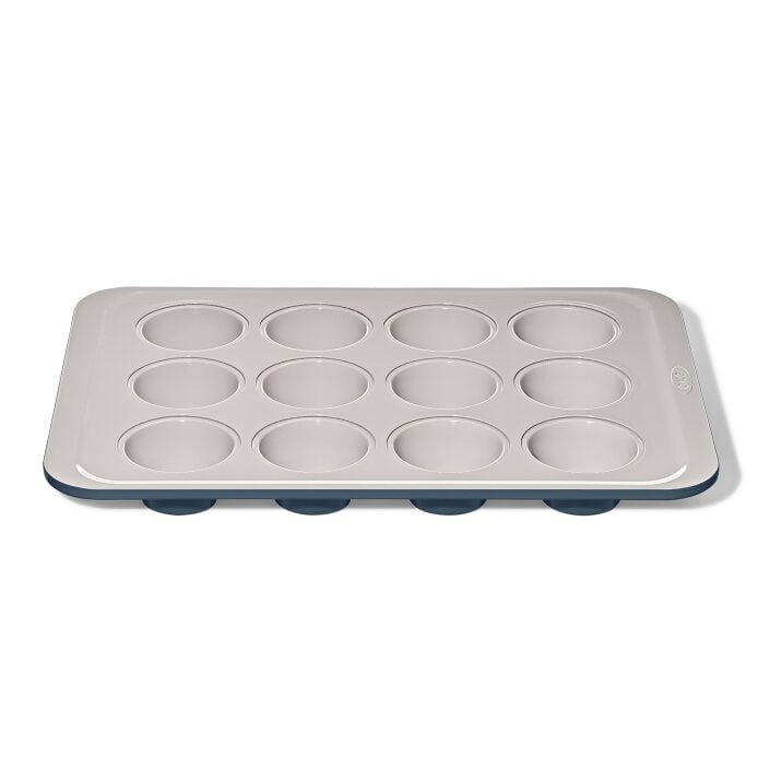 Non-Stick Pro Ceramic Coated Metal Bakeware 12 Cup Muffin Pan T7
