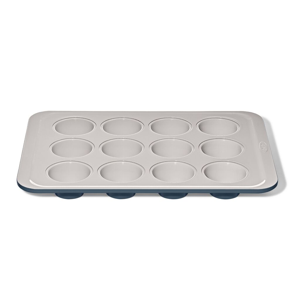 Non-Stick Pro Ceramic Coated Metal Bakeware 12 Cup Muffin Pan T7