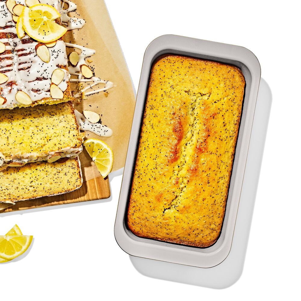 Non-Stick Pro Ceramic Coated Metal Bakeware 1 lb Loaf Pan P5