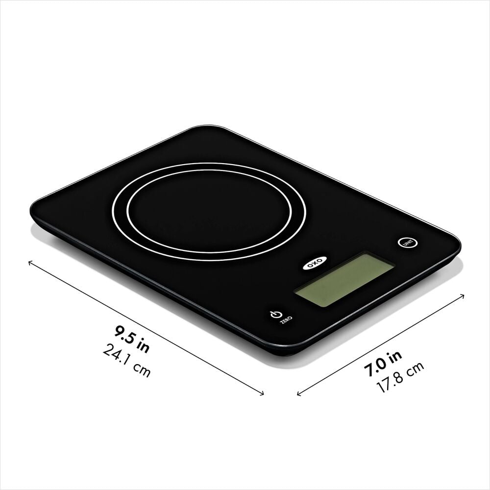 OXO Good Grips 22 lb Everyday Glass Food Scale N6