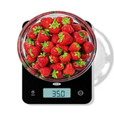 OXO Good Grips 22 lb Everyday Glass Food Scale N6